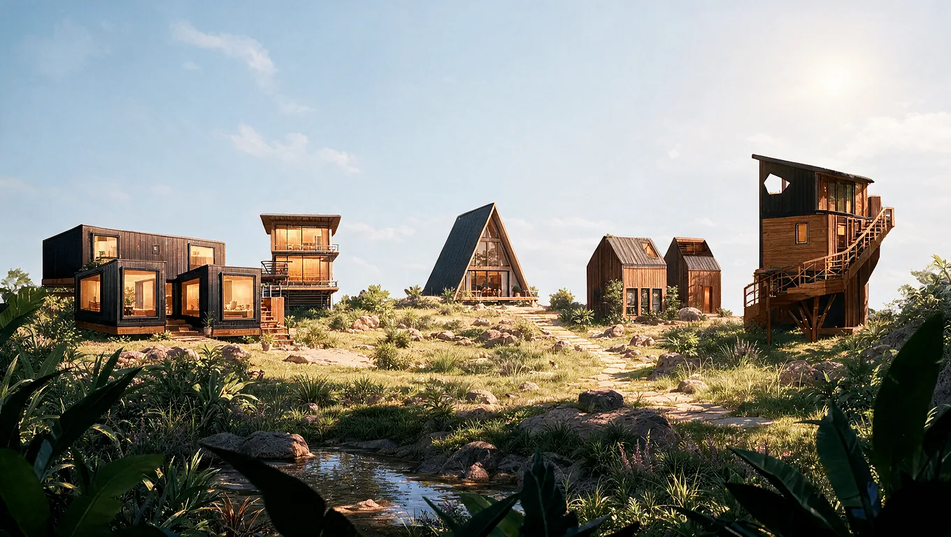 What I look at before placing a cabin on a hillside